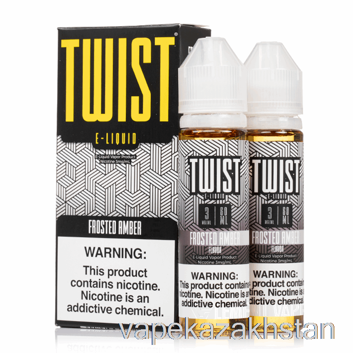 Vape Smoke Frosted Amber - Cookie TWIST E-Liquid - 120mL 3mg